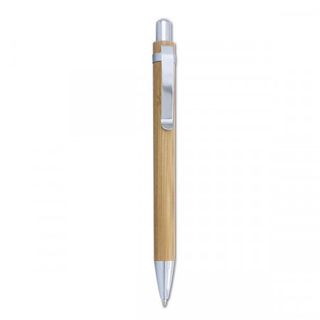 עט כדורי עשוי עץ במבוק