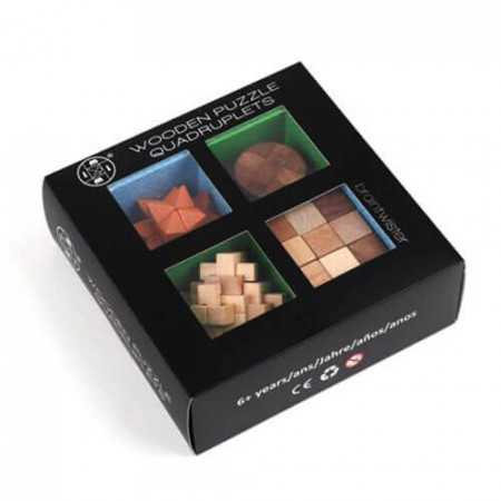 סט 4 קוביות בדרגות קושי משתנות לפירוק והרכבה