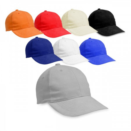 כובע מצחיה, 6 פאנל 100% כותנה סרוקה, TSK-2210