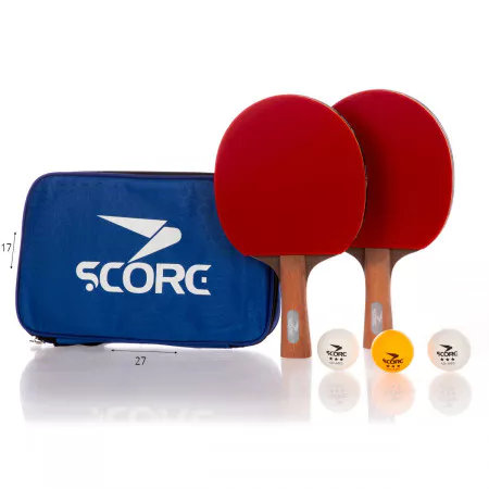ערכת פינג פונג ממותגת SCORE עם לוגו - מתנה עסקית לעובדים וללקוחות