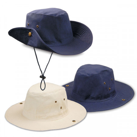 כובע קאובוי רחב שוליים