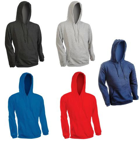 קפוצ'ון עם כיסים "קנגרו" ללא רוכסן מבד פוטר