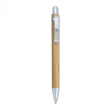 עט כדורי עשוי עץ במבוק