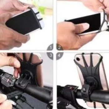 מעמד גמיש לנייד לאופניים