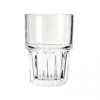 כוס זכוכית מעוצבת 380 מל