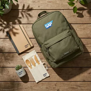 סט מתנה אקולוגי לעובדים ממותג Eco-Growth Pack עם לוגו