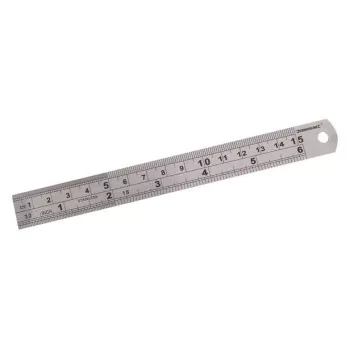 סרגל מתכת 15ס”מ