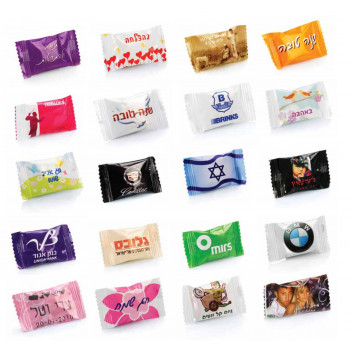 סוכריות ממותגות ללא סוכר  (כשר פרווה)