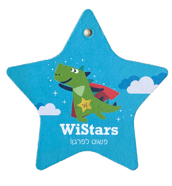 ריחנית לרכב בצורת כוכב עם פרסום והדפסה