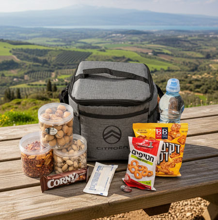 מארז פיצוחים וחטיפים "נוף הגליל"