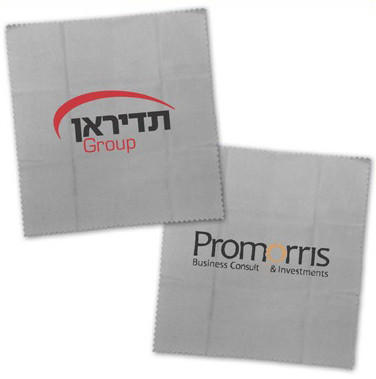 מטלית מיקרופייבר לניקוי משקפיים וצגים.