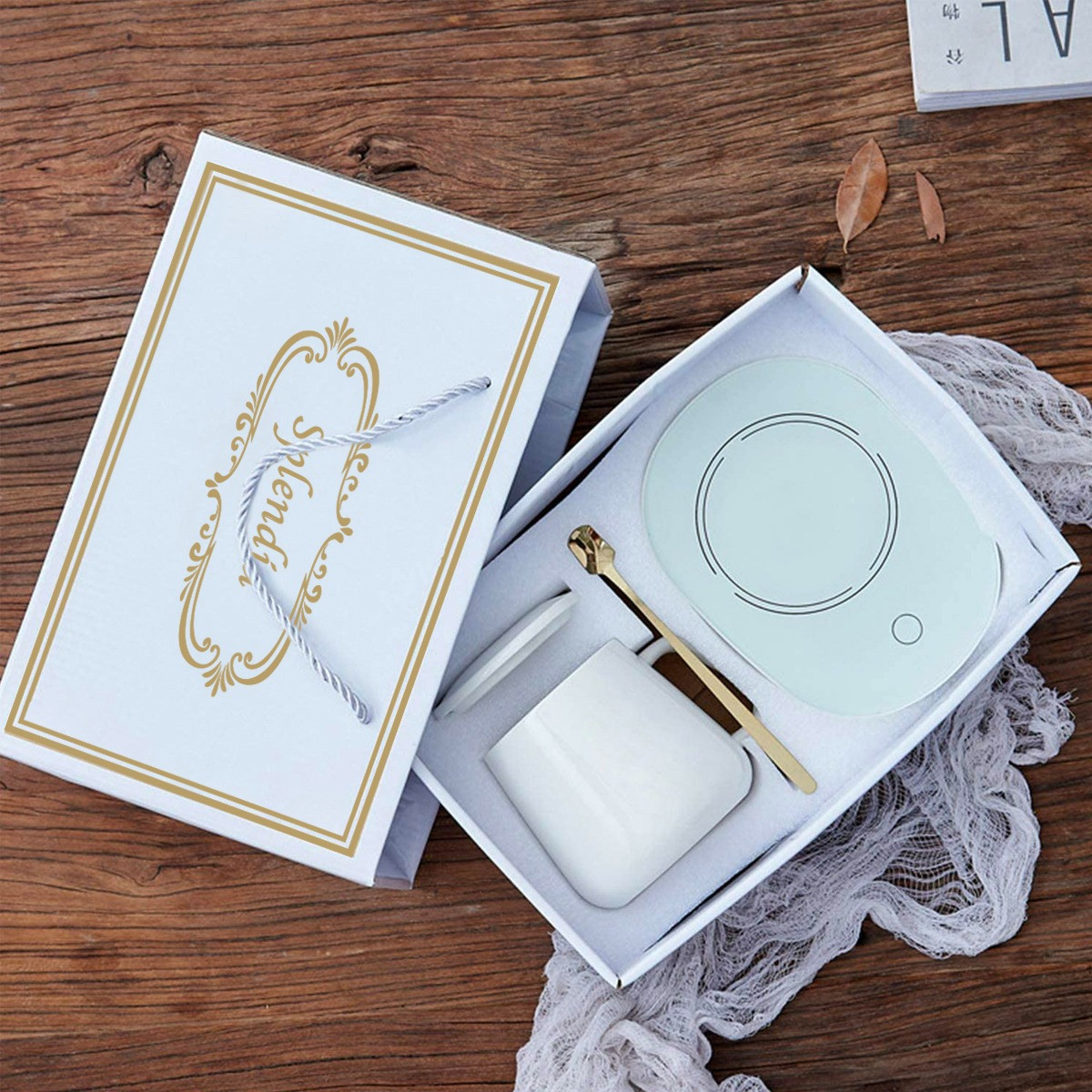 פלטת חימום עם כוס "דולוריס"