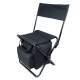 קנקון כיסא קמפינג מתקפל משולב צידנית שומרת חום/קור