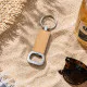 מחזיק מפתחות פותחן "קראפט" (Craft) – מתכת ופלטת במבוק טבעי