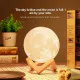 תאורת אווירה ירח משולב מפיץ ריח | מפזר אדים Moon Humidifier