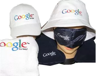 מוצרים ממותגים שהפקנו עבור חברת גוגל