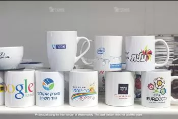 ספלים שהדפסנו ומיתגנו