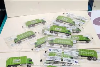 ריחניות ממותגות בצורת משאית